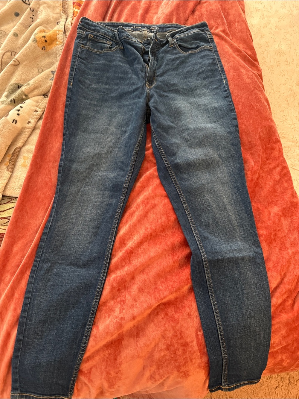 Old Navy Women's Dark Blue Skinny Jeans